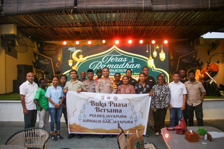 Kapolres Jayapura Tegaskan Pentingnya Peran Media dalam Menjaga Kamtibmas