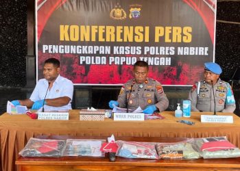 Polres Nabire Rilis Pengungkapan Kasus, Dari Curanmor hingga Penganiayaan