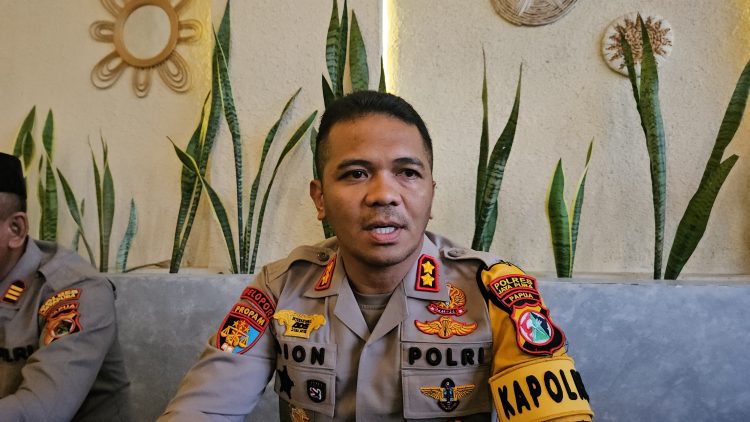 Kapolres Jayapura, AKBP Dionisius VDP Helan. (Foto: Cornelia Mudumi)