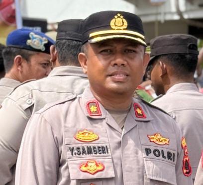 Kapolsek Abepura Kompol Yulianus Samberi, saat dikonfirmasi. (Foto: Istimewa)