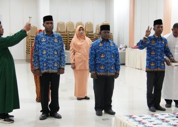 Kakanwil Kemenag Provinsi Papua Lantik 3 Pejabat Administrator, Tekankan Integritas, Inovasi, dan Penguatan Layanan Umat