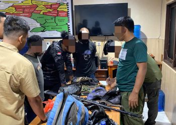 Kasus Pembelian Senjata untuk KKB Terbongkar, Lima Tersangka Diamankan