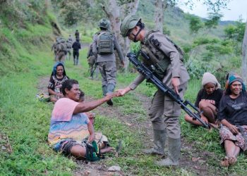Patroli Satgas Damai Cartenz di Ilaga Berjalan Aman, Jalur Rawan Dipantau Intensif