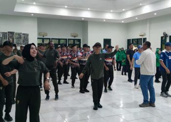 Perkuat Kebersamaan, Danrindam XVII/Cenderawasih Gelar Olahraga Bareng TNI-Polri dan Pemda