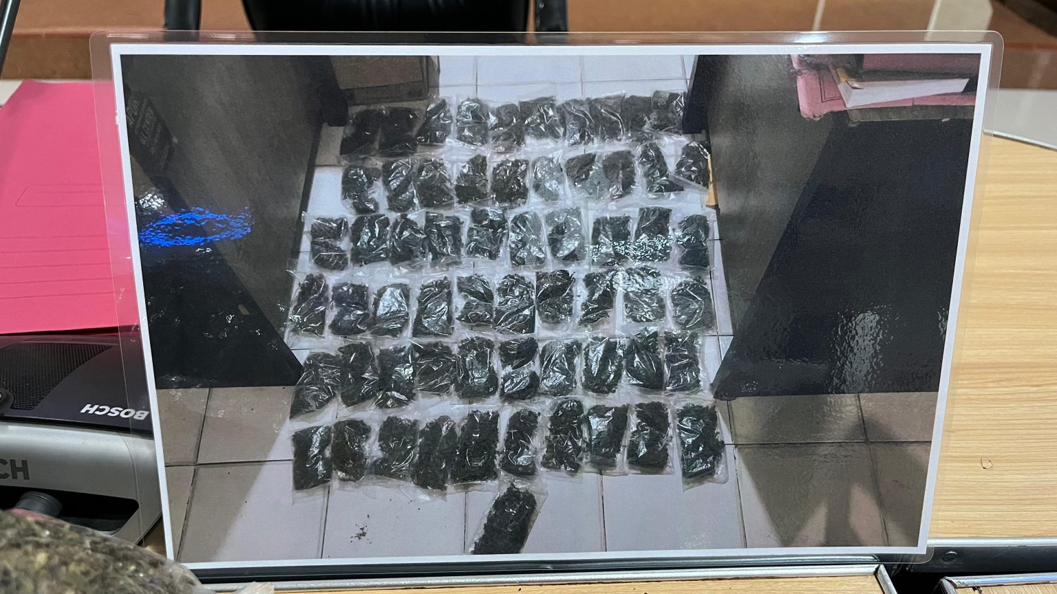 Polresta Jayapura Sita 8,3 Kg Barang Bukti Ganja. (Foto: Istimewa)