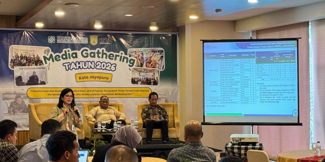 Media Gathering bersama insan pers di Jayapura, Jumat (17/4/2026). Foto: Istomewa