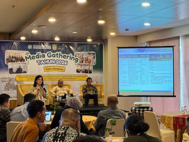 Media Gathering bersama insan pers di Jayapura, Jumat (17/4/2026). Foto: Istomewa