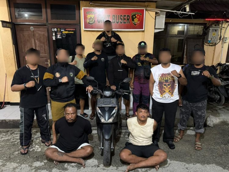 Sat Reskrim amankan Dua Pelaku Curanmor. (Foto: Istimewa)