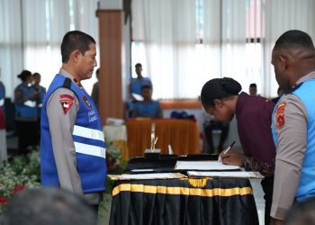 Wakapolda Papua Tegaskan Rekrutmen Polri Gratis dan Transparan, Ribuan Pendaftar Ikut Seleksi 2026