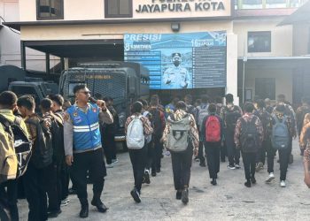 Antusiasme Tinggi, 1.171 Calon Pendaftar Ikuti Seleksi Penerimaan Polri T.A. 2026 di Polresta Jayapura Kota