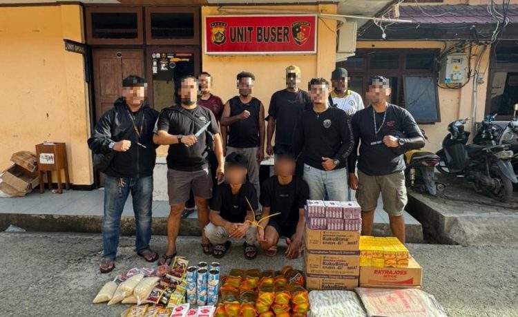 Kasus pencurian kendaraan bermotor (curanmor) yang terjadi di wilayah hukum Polsek Sentani Kota berhasil diamankan. (Foto: Istimewa)