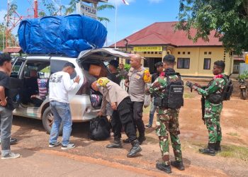 Razia Gabungan di Jagebob, Polisi dan TNI Sisir Kendaraan