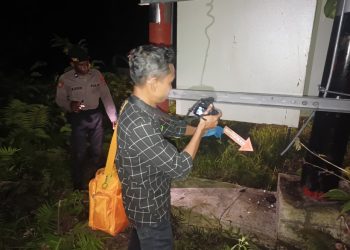 Gardu Listrik di Sarmi Dibobol, Polres Sarmi Lakukan Penyelidikan