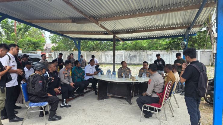 Irwasda Polda Papua Tengah Cek Penanganan Konflik di Kwamki Narama