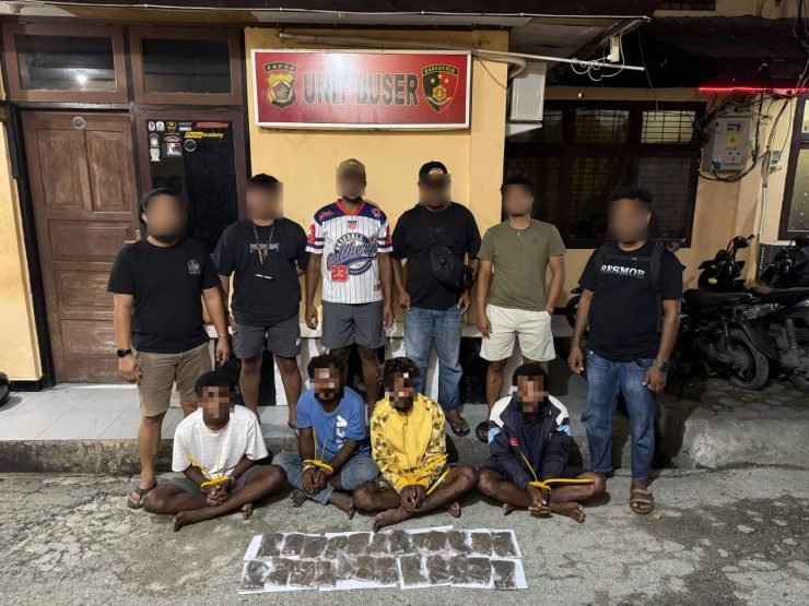 Polres Jayapura Bongkar Curanmor dan Narkotika Jenis Ganja dalam Dua Hari