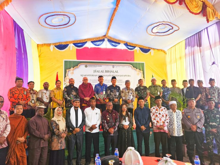 Hangatnya Halal Bihalal di Sentani, Merajut Kebersamaan Ditengah Keberagaman