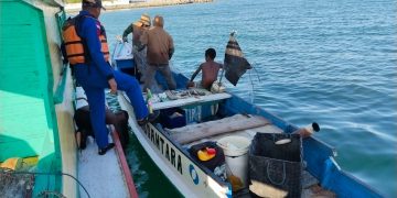 Jaga Keamanan Perairan, Sat Polairud Sarmi Intensifkan Patroli Laut