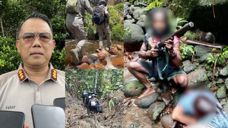 Aparat Gabungan Intensifkan Evakuasi dan Perburuan Pelaku Pembunuhan di Awimbon. (Foto: Istimewa)