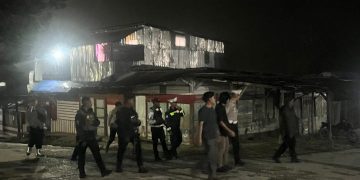 Polisi Patroli Jalan Kaki di Karubaga, Warga Diimbau Tetap Waspada 