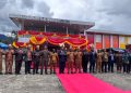 Gubernur Papua Tengah Resmikan Guest House dan Letakkan Batu Pertama Perkantoran Terpadu Puncak