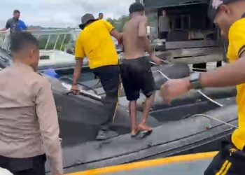 Polisi Berhasil Amankan Pelaku Curas yang Kabur ke Tengah Laut