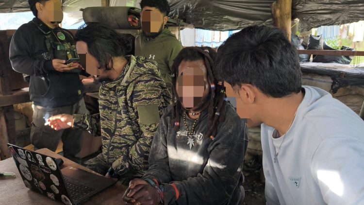 Aparat Amankan Terduga Anggota KKB Kodap VIII. (Foto: Istimewa)