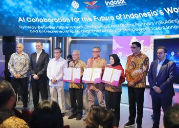 Indosat, Wadhwani, dan Kemnaker Kolaborasi Cetak 1 Juta Talenta Digital Berbasis AI