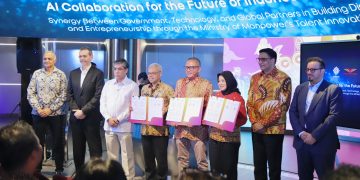 Indosat, Wadhwani, dan Kemnaker Kolaborasi Cetak 1 Juta Talenta Digital Berbasis AI