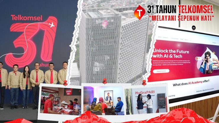 HUT ke-31, Telkomsel Tegaskan Komitmen Melayani Sepenuh Hati untuk Pelanggan Indonesia