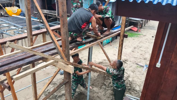 Proses persiapan dan pengeboran guna mendukung kebutuhan air bersih warga. (Foto: Istimewa)