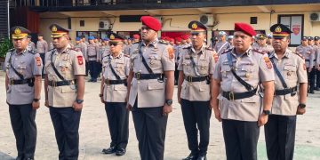 Rotasi Jabatan di Polresta Jayapura Kota, Sejumlah Pejabat Resmi Berganti‎