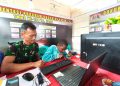 Satgas TMMD Hadirkan Edukasi Teknologi untuk Anak-Anak Kampung Keakwa