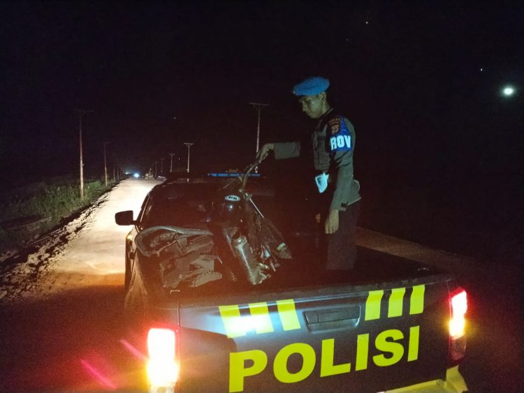 Hasil penyelidikan awal mengarah pada kelalaian pengemudi dumtruck yang berbelok tanpa memperhatikan arus lalu lintas. (Foto: Istimewa)