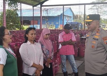 Kapolda Papua Tengah Sidak Distributor LPG di Mimika, Pastikan Stok Aman dan Distribusi Lancar