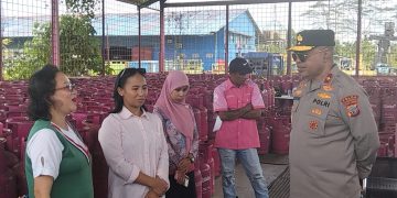 Kapolda Papua Tengah Sidak Distributor LPG di Mimika, Pastikan Stok Aman dan Distribusi Lancar