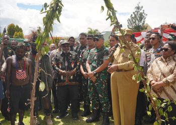 Tradisi Patah Panah di Wamena Jadi Simbol Perdamaian Suku Lanny dan Yali 