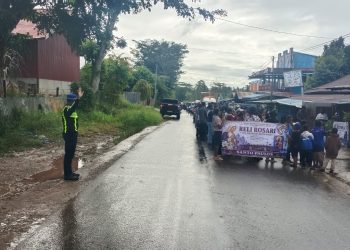 Perarakan Arca Bunda Maria di Boven Digoel Berjalan Aman, Polisi Apresiasi Kerja Sama Umat