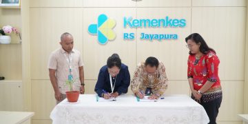 Tingkatkan Perlindungan ASN, RSUP Jayapura dan PT Taspen Kerja Sama Pelayanan Kesehatan Terintegrasi