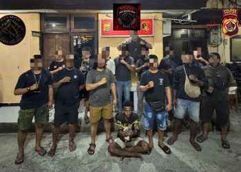 Sempat Melarikan Diri ke Yoboi, Pelaku Jambret Diringkus Tim URC Polres Jayapura