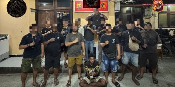 Sempat Melarikan Diri ke Yoboi, Pelaku Jambret Diringkus Tim URC Polres Jayapura