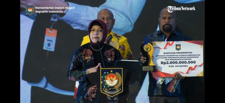 Kabupaten Jayapura Torehkan Prestasi di Regional Papua, Sabet Dua Penghargaan. (Foto: Istimewa)