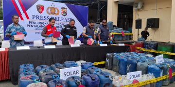 Polda Papua Ungkap Dua Kasus Penyalahgunaan BBM Bersubsidi, Sita Ribuan Liter Solar dan Minyak Tanah