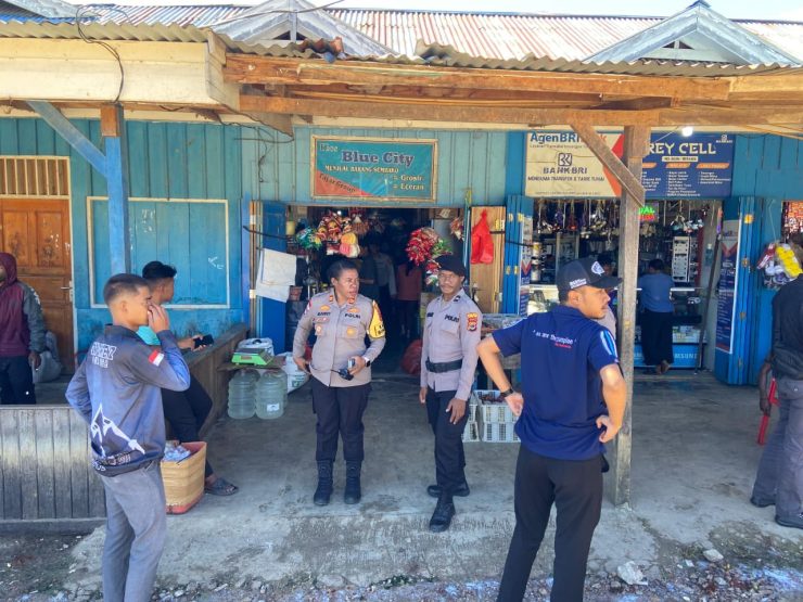 Polres Mamberamo Tengah Hadir di Tengah Masyarakat Lewat Patroli KRYD. (Foto: Istimewa)
