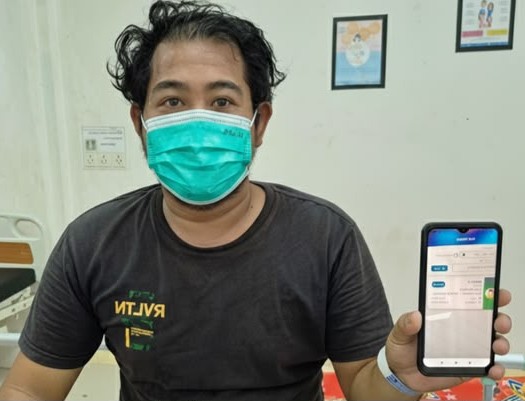 Andry korban lakalantas. (Foto: Istimewa)