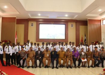 Wabup Naftali Akawal Buka Diklat Kepamongprajaan untuk 25 Kepala Distrik se-Kabupaten Puncak