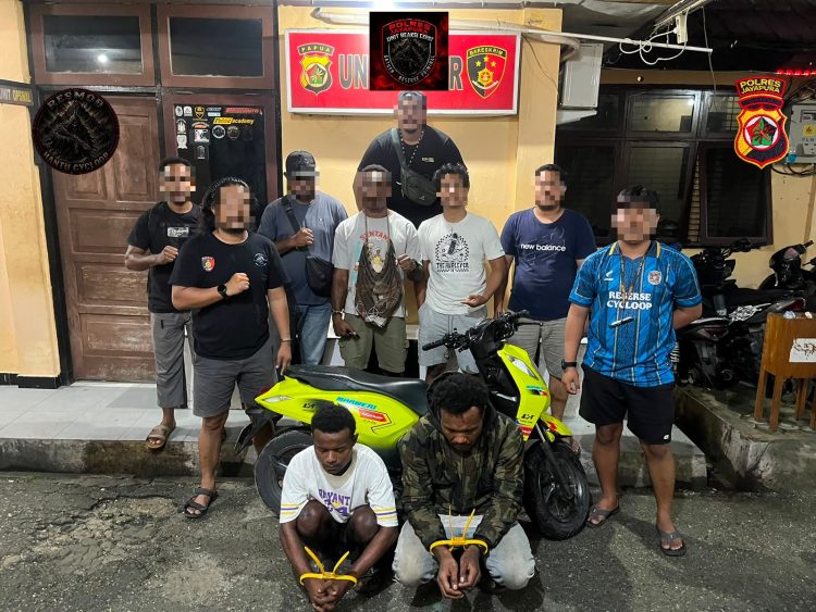Tim URC Bergerak Cepat, Dua Pelaku Curanmor Tak Berkutik Saat Ditangkap. (Foto: Istimewa)