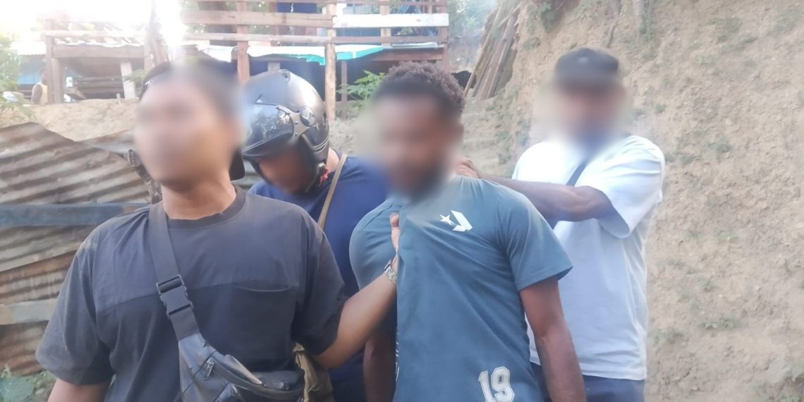 Polresta Jayapura Kota Amankan Terduga Pencuri Motor dan Barang Bukti Honda Blade. (Foto: Istimewa)