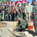 Pangdam XVII/Cenderawasih Pimpin Peletakan Batu Pertama Jembatan Garuda Merah Putih di Mimika