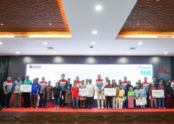 Pertamina Hadirkan Senyum untuk Anak Yatim, Santuni Lima Panti Asuhan di Jayapura