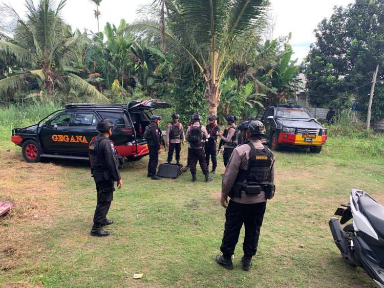 Polres Jayapura Pastikan Keamanan Warga Pasca Penemuan Mortir di Waibu. (Foto: Istimewa)